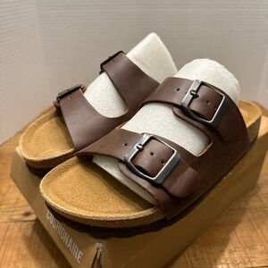 Cushionaire Women's Sandals Size 6M Brown